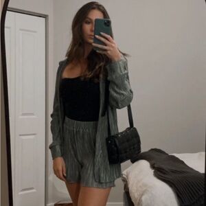 Amazon green two piece set